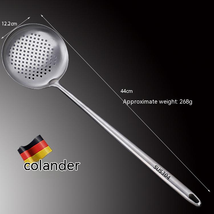 Stainless Steel Fried Ladel Dedicated For Chefs