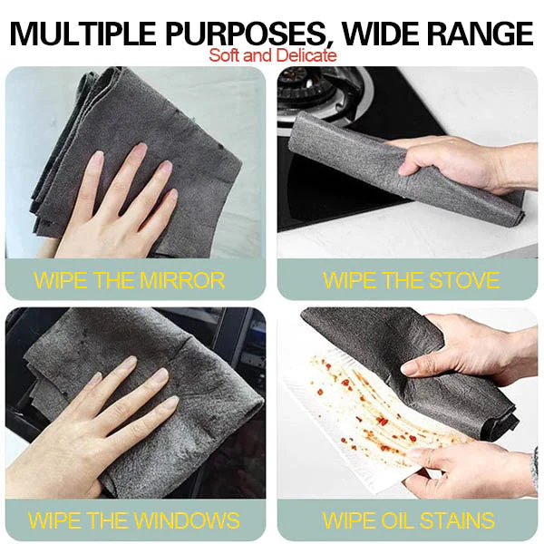 Thickened Magic Cleaning Cloth Microfiber Surface Instant Polishing