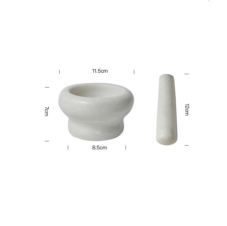 Household Natural Marble Masher Grinder