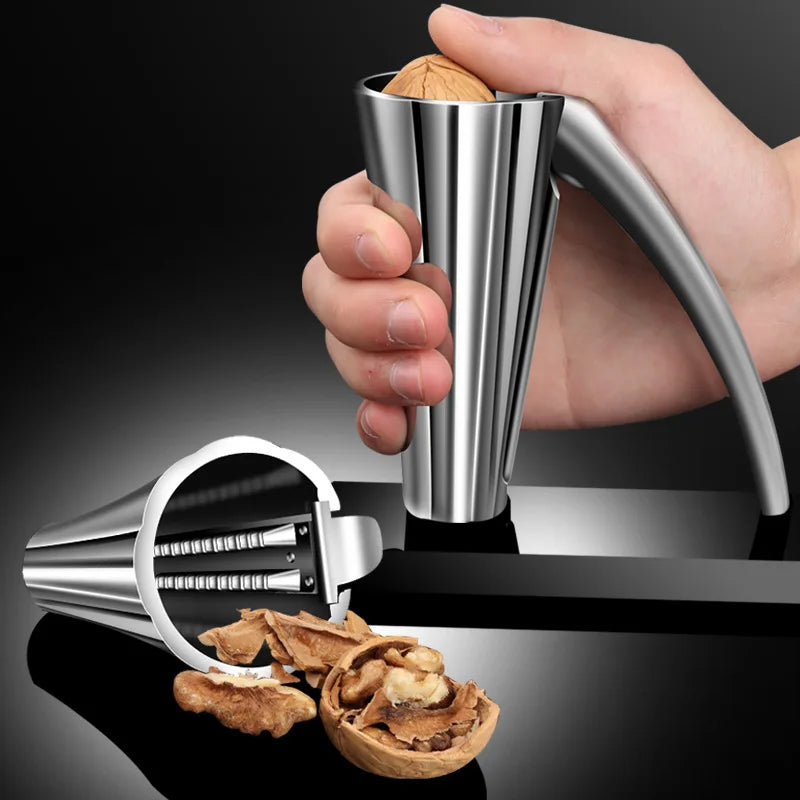Zinc Alloy Pecan Nut Cracker Walnut Nutcracker Pine Cascanueces Sheller