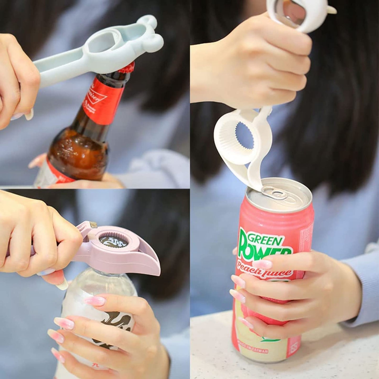 4 In 1 Multifunctional Topless Can Opener Kitchen Gadget Bar Tool Accessories