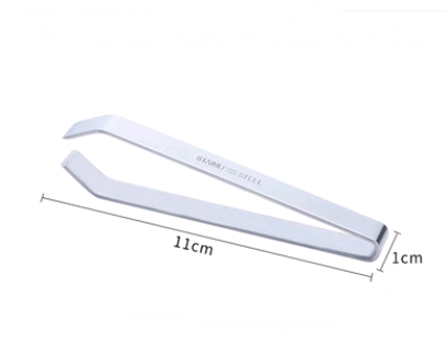 Stainless steel plucking tweezers kitchen gadgets fish bone pliers