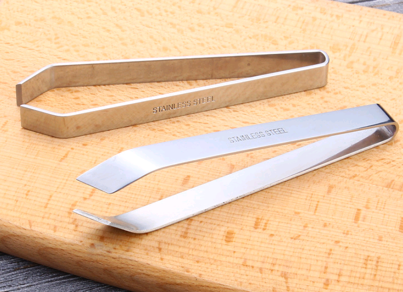 Stainless steel plucking tweezers kitchen gadgets fish bone pliers