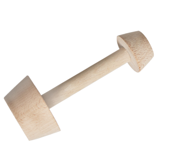 Wood Tart Tamper Double Side Wooden Pastry Egg Tart Pusher