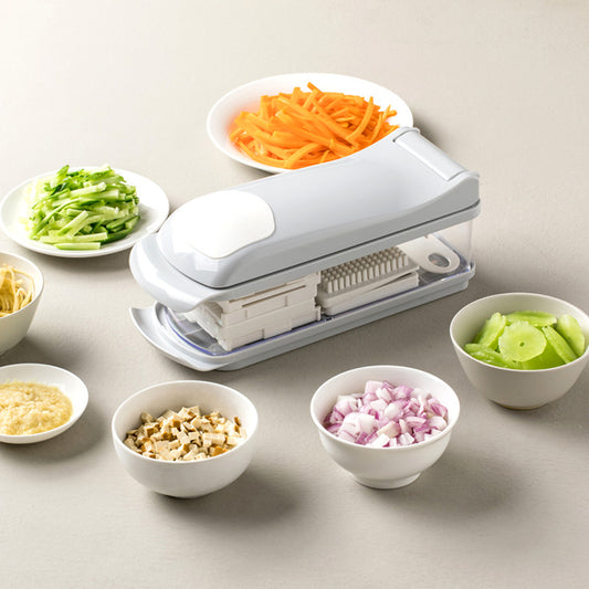 Multifunctional shredder and vegetable cutter