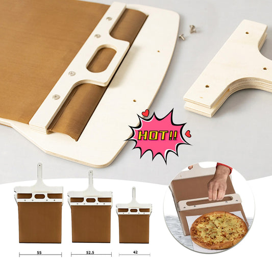 3 Sizes Sliding Pizza Peel Shovel Storage Board Pala Pizza Scorrevole