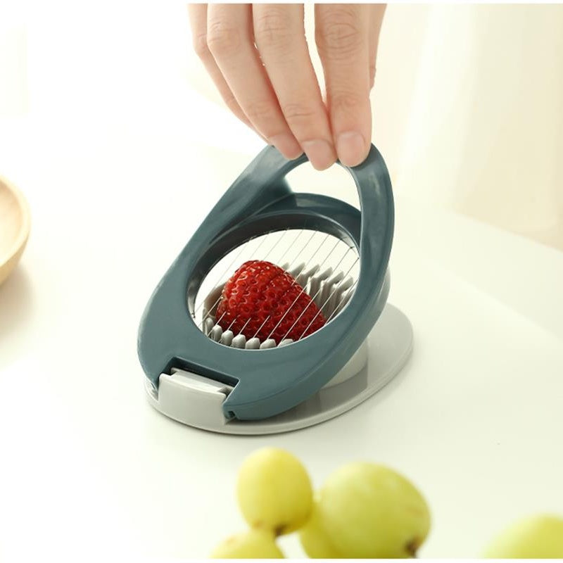 Plastic Kitchen Tool Egg Slicer Shredder Fruit Slicer