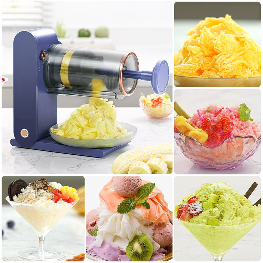 Ice Shaver Automatic Rechargeable Crushing Ice Crusher