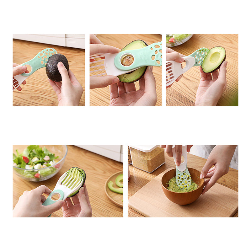 Avocado Corer Butter Fruit Peeler Cutter Pulp Separator