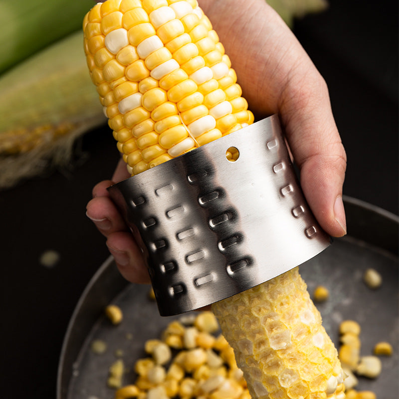 Stainless Steel Corn Planer Thresher Rotary Corn Grain Peeler