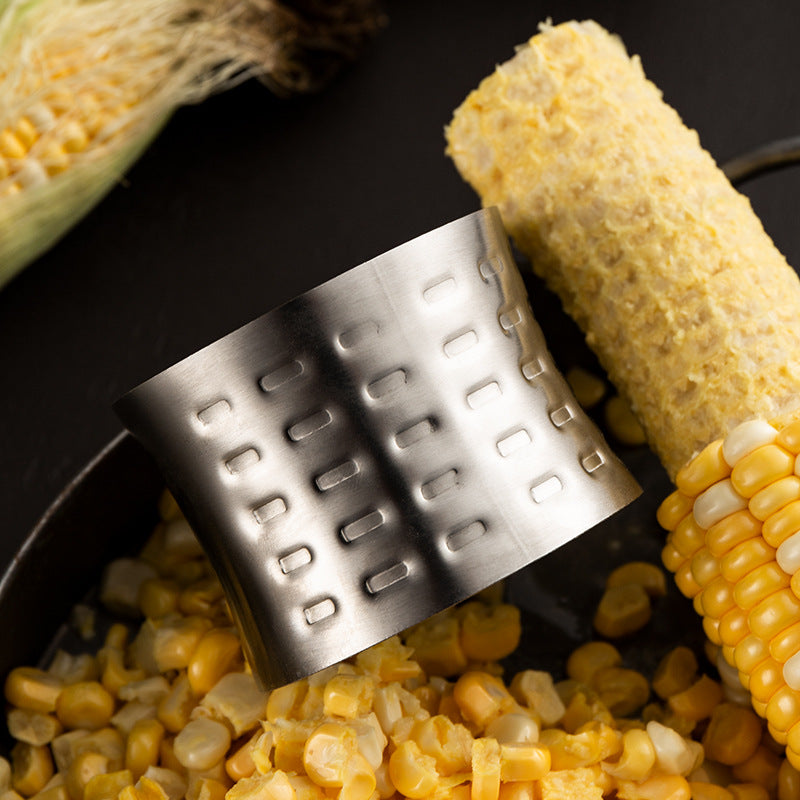 Stainless Steel Corn Planer Thresher Rotary Corn Grain Peeler