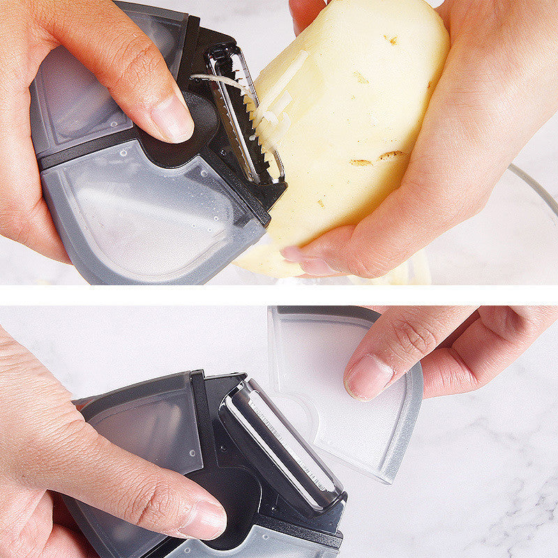 New Multifunctional Three-in-one Vegetable Stainless Steel Grater