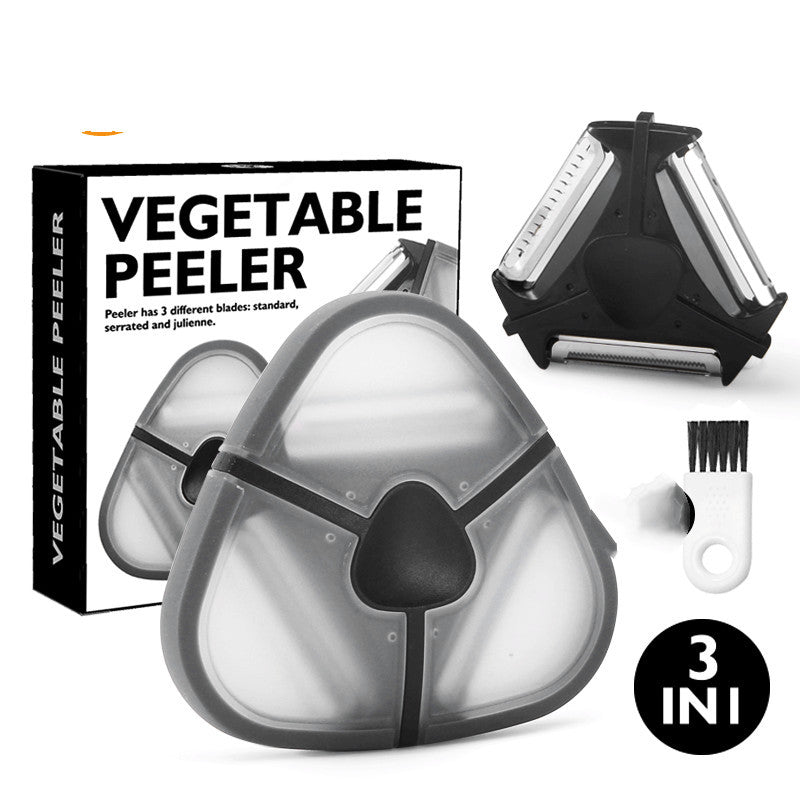 New Multifunctional Three-in-one Vegetable Stainless Steel Grater