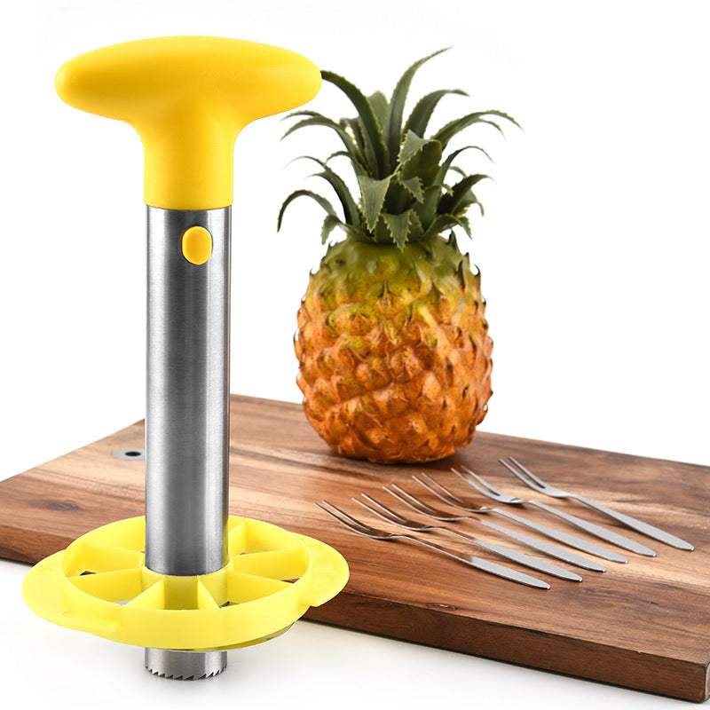 Stainless Steel Pineapple Core Puller Pineapple Peeling Heart Pulling Tool
