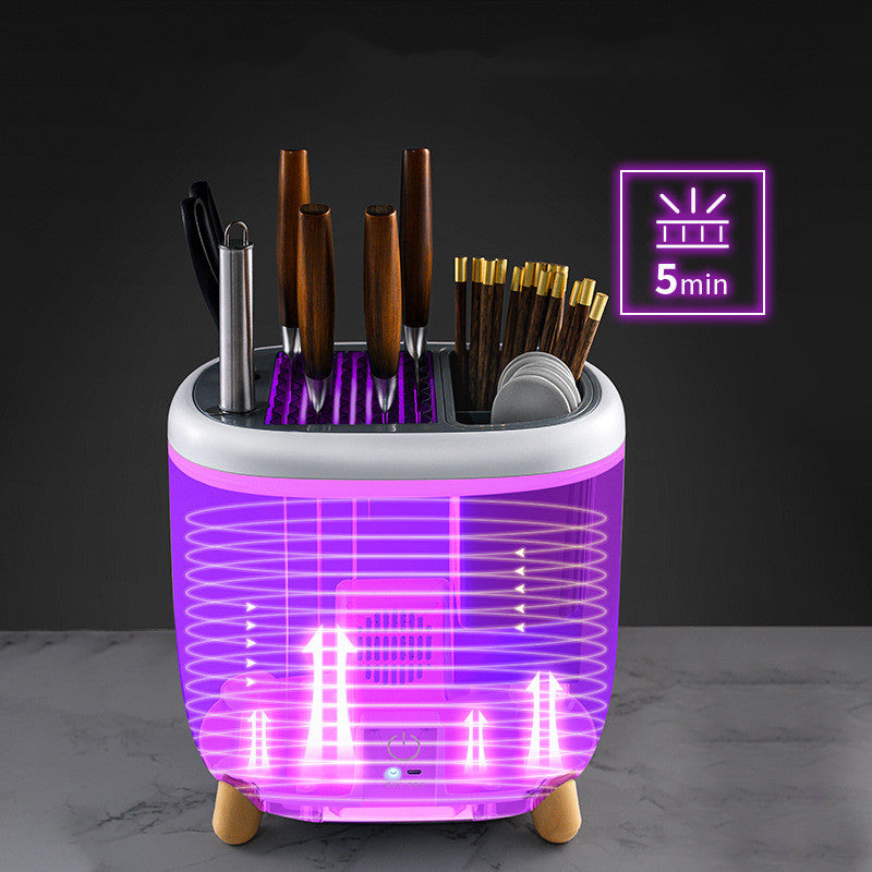 UV Rack Table Cutlery Rack Drain Kitchen Utensils Tableware