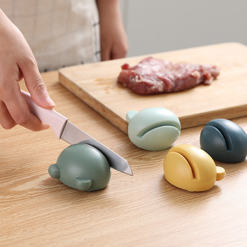 Cartoon Knife Sharpener Kitchen Whetstone Household Sharpening Scissors