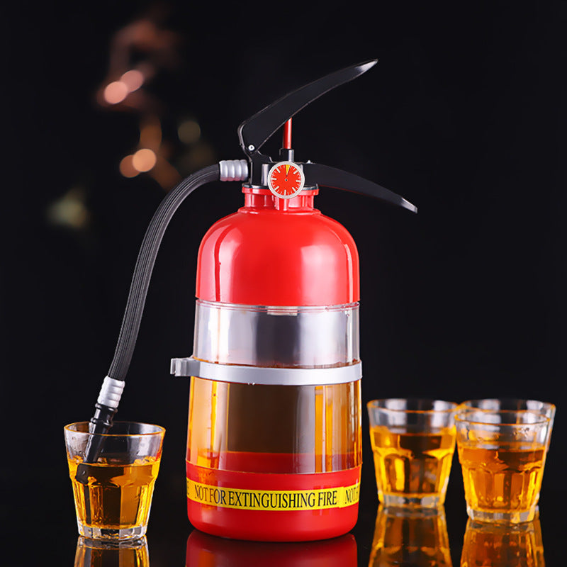 2L Creative Wine Drink Dispenser Fire Extinguisher Pourer Party Beer