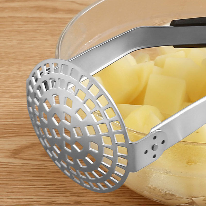 Manually Shrink Stainless Steel Potato Masher
