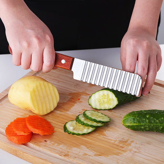 French Fries Cutter Stainless Steel Potato Cutter Knife