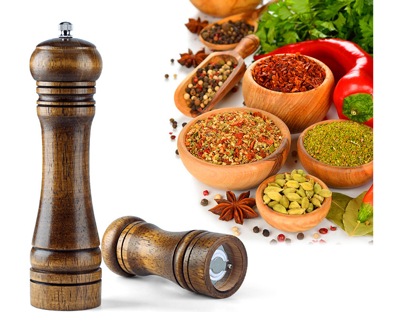 Supply Pepper Dry Grinder Manual Wood