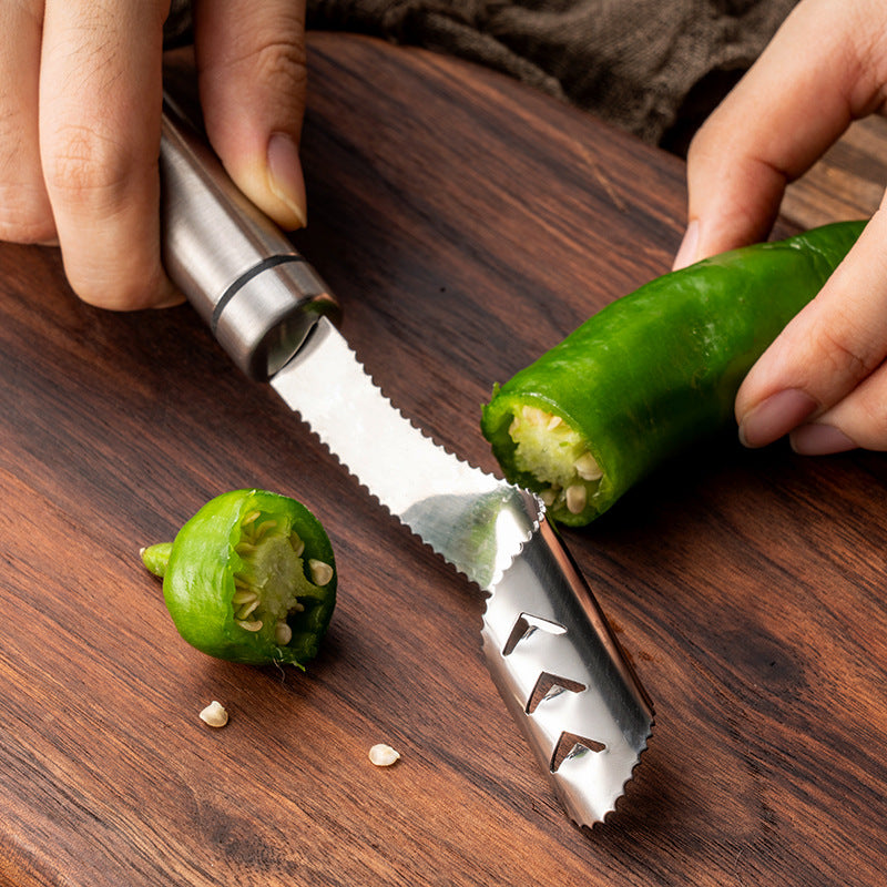 Green Pepper Nucleation Seed Picker Core Remover Kitchen Tools