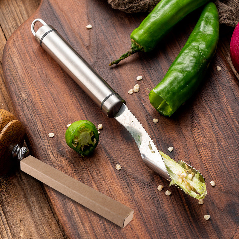 Green Pepper Nucleation Seed Picker Core Remover Kitchen Tools