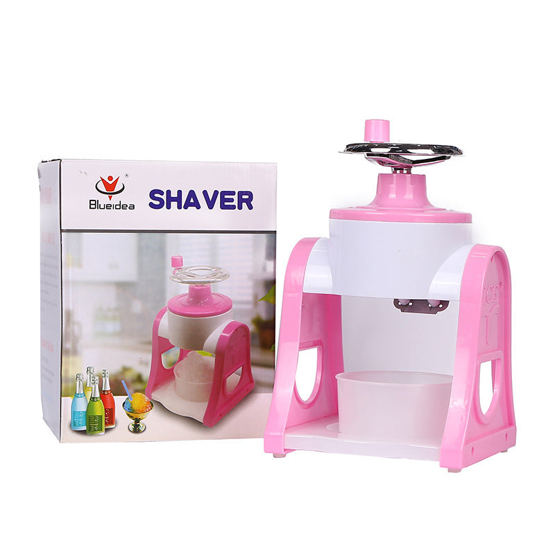 Shaved Ice Machine Manual Household Small Smoothie Machine Mini Ice Crusher