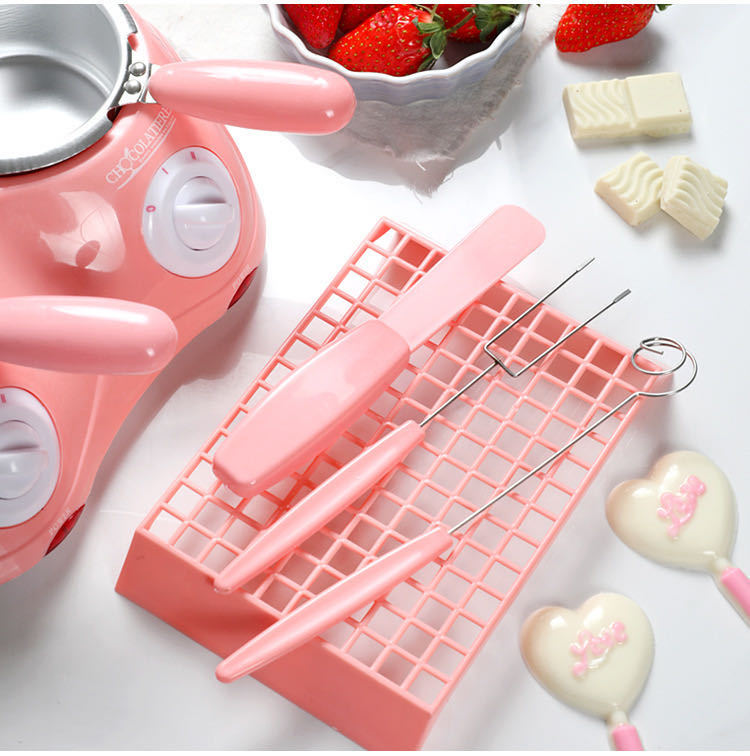 Double Furnace Electric Heating Chocolate Melting Pot Melting