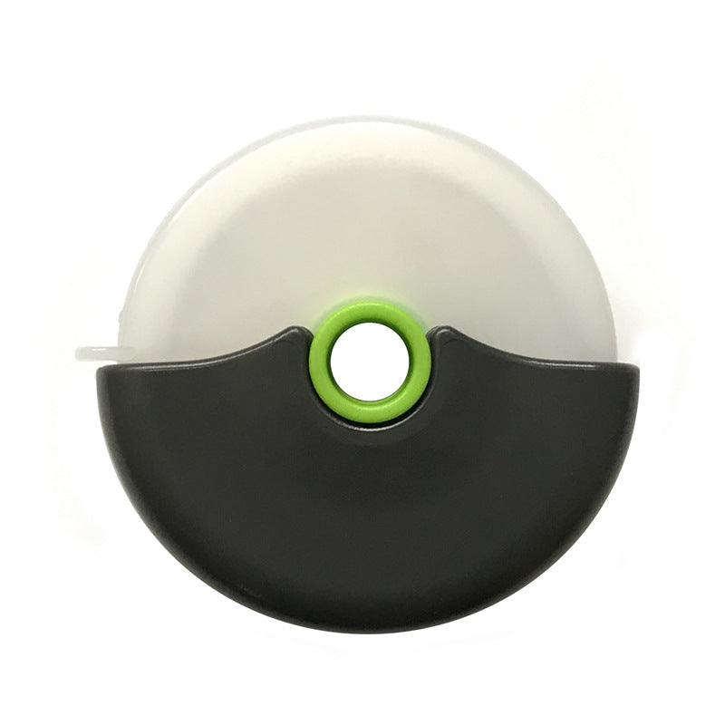 Round Roller Pizza Cutter With Protective Cover