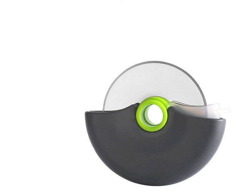 Round Roller Pizza Cutter With Protective Cover