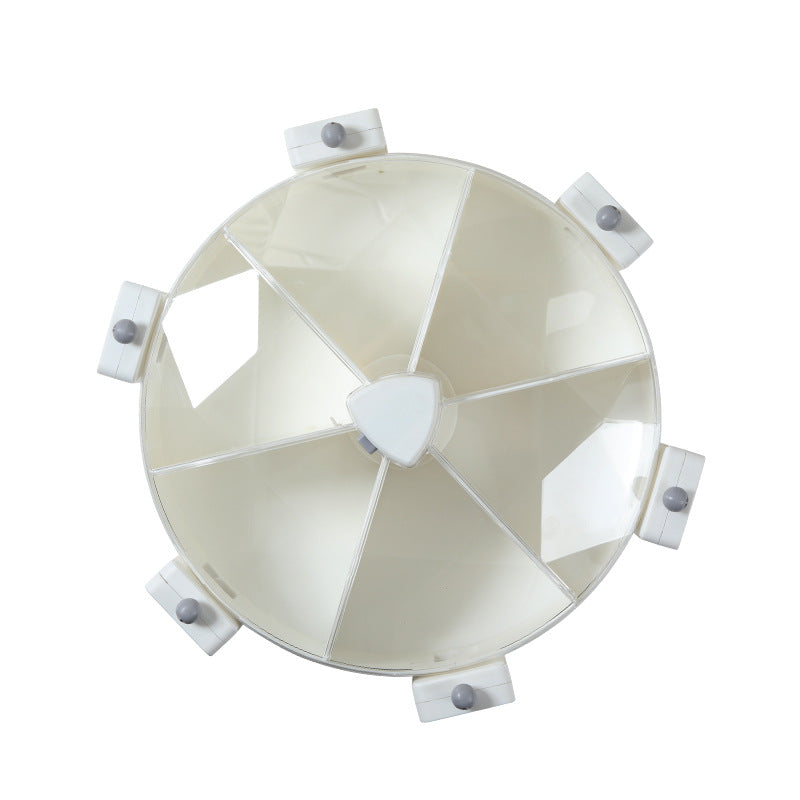 Wall-Mounted Grain Dispenser Compartments Dry Food Dispenser