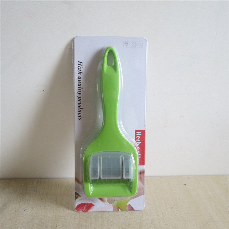 Roller Scallion Cutter Pushes The Celery Cutter
