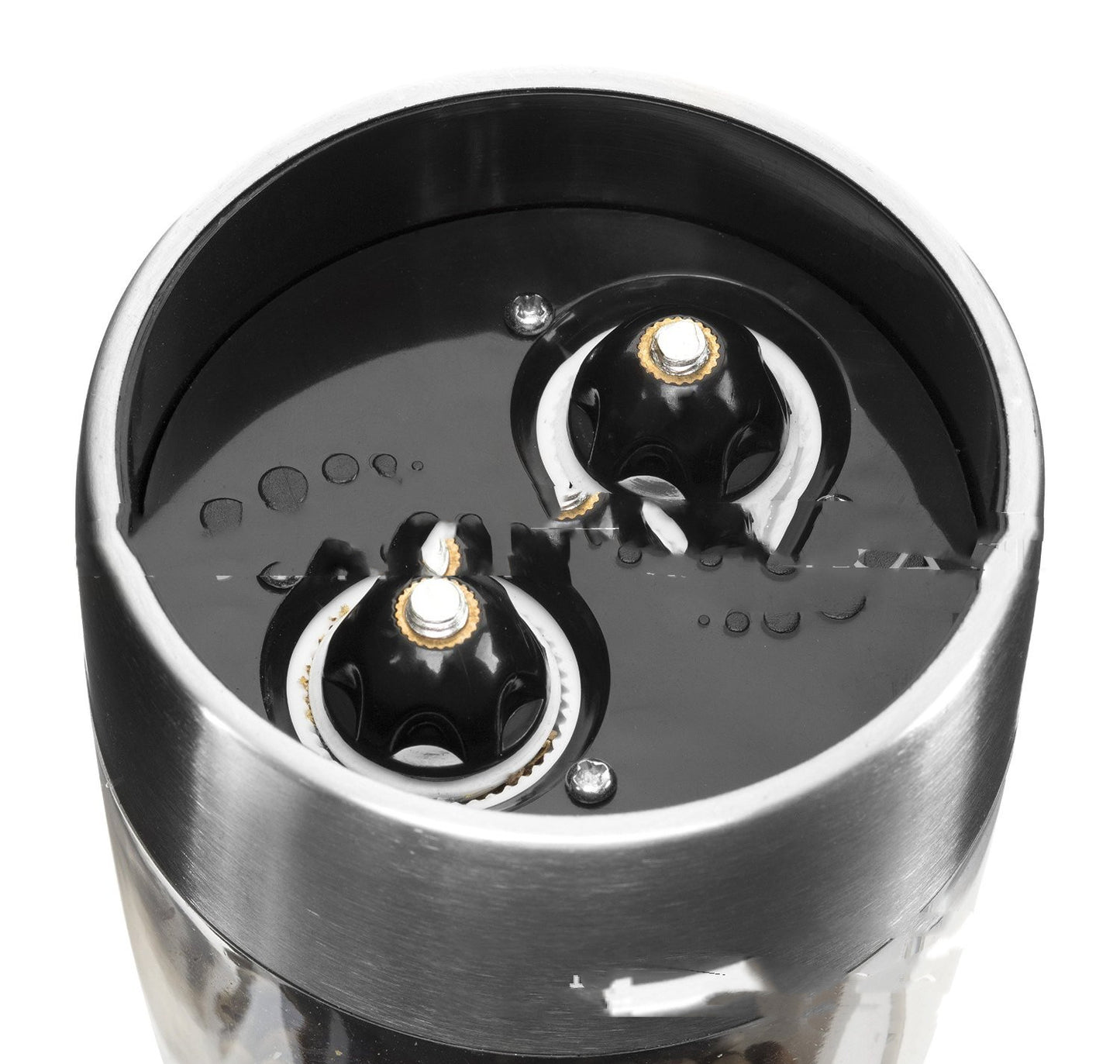 2 In 1 Stainless Steel Pepper Grinder Kitchen Tools Portable