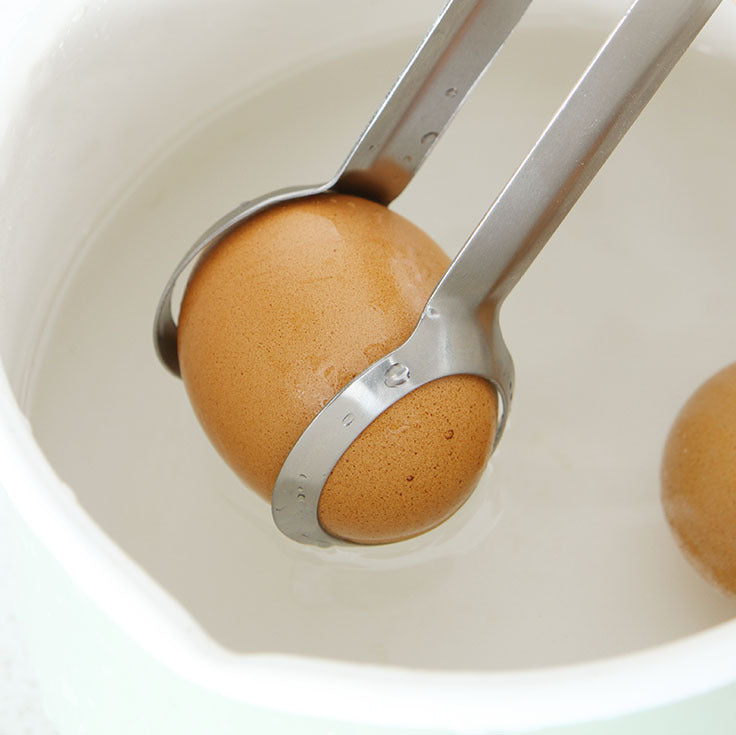 Kitchen Household Creative Tableware Multifunctional Stainless Steel Egg Clamp