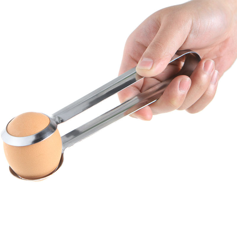 Kitchen Household Creative Tableware Multifunctional Stainless Steel Egg Clamp
