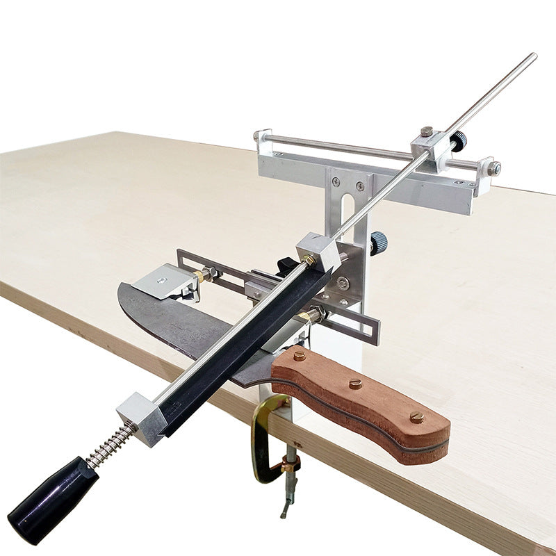 Fixed Angle Sharpener With Flip Chuck Double Chuck Mode With Four Diamond Grindstones