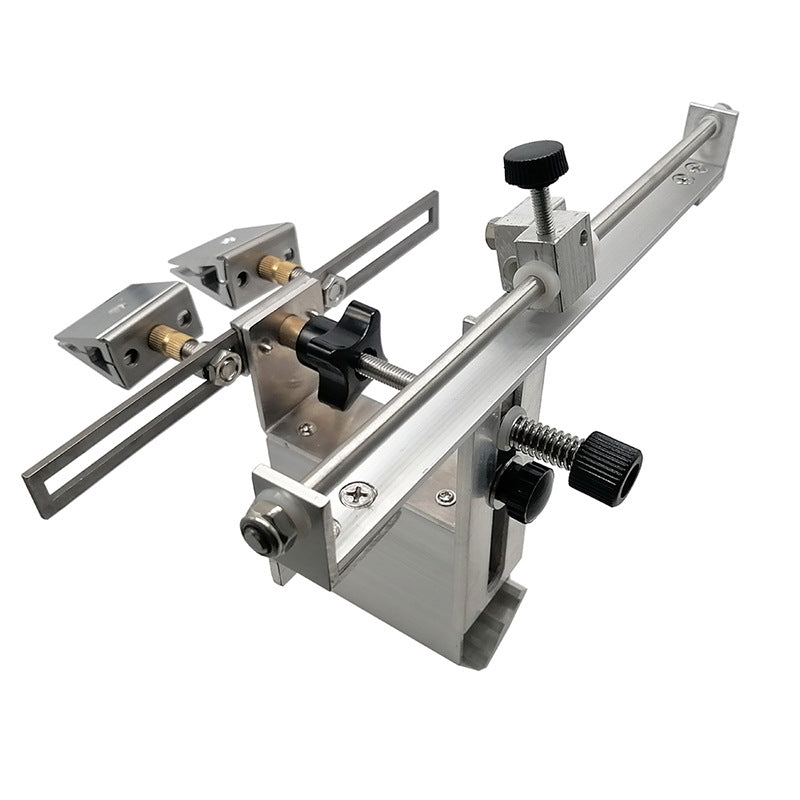 Fixed Angle Sharpener With Flip Chuck Double Chuck Mode With Four Diamond Grindstones