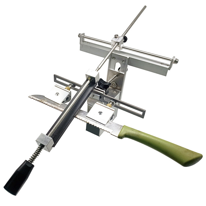 KME Fixed Angle Sharpener With Flip Chuck Double Chuck