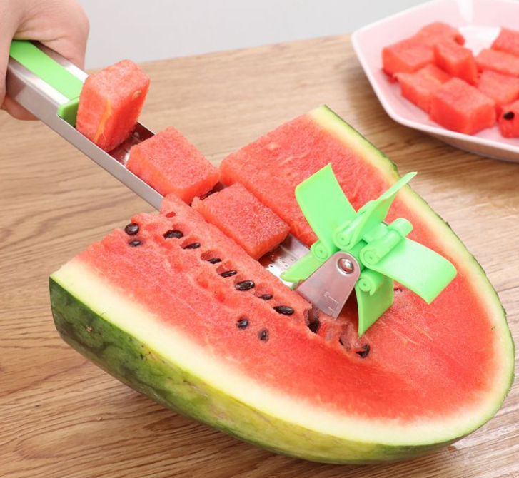 Watermelon Windmill Cutter Stainless Steel Cut Watermelon