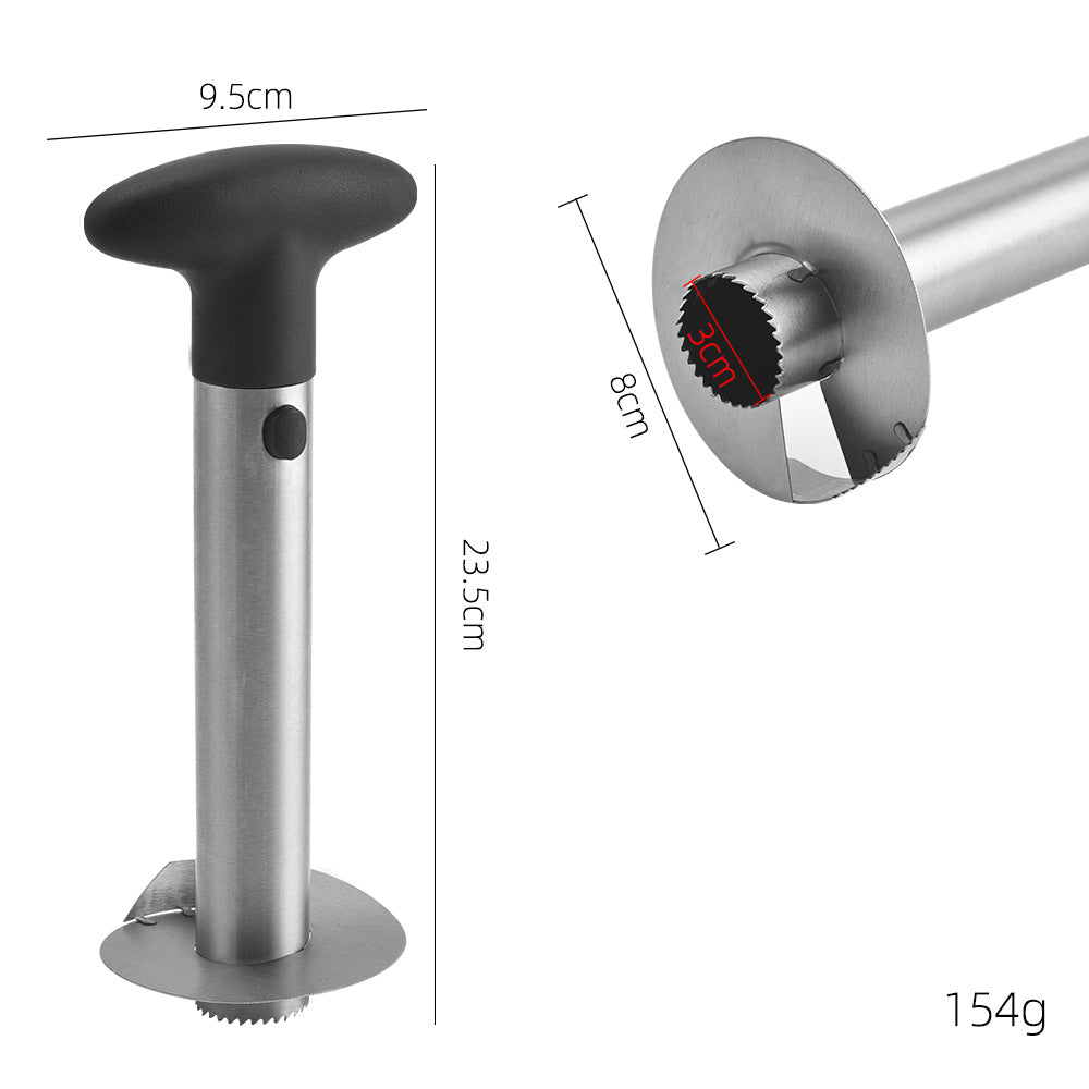 Spot Stainless Steel Pineapple Corer Pineapple Cutter