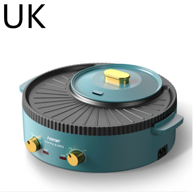 Multi-Function Hot Pot Barbecue One-Piece Pot Home Baking
