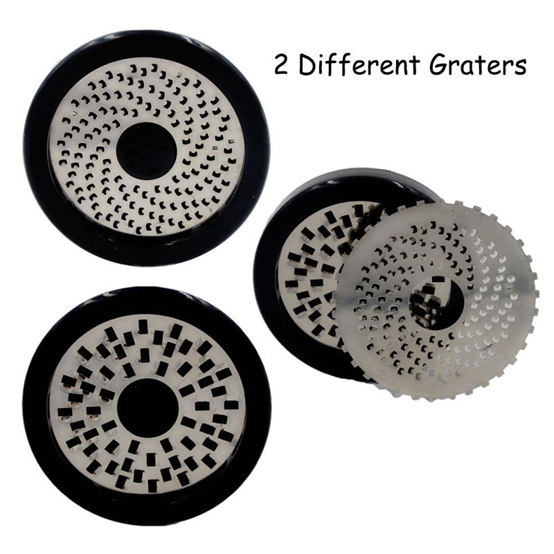Kitchen Gadgets Stainless Steel Cheese Grater Rotary Grinder