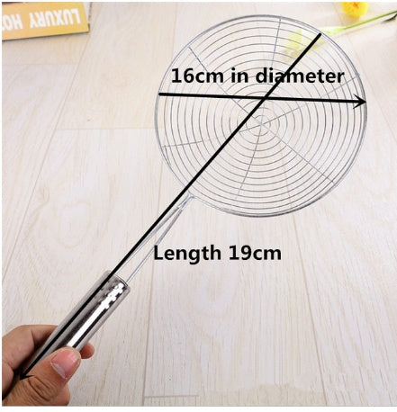 Multi-functional Oil Food Folder Kitchen Food Oil Scoop