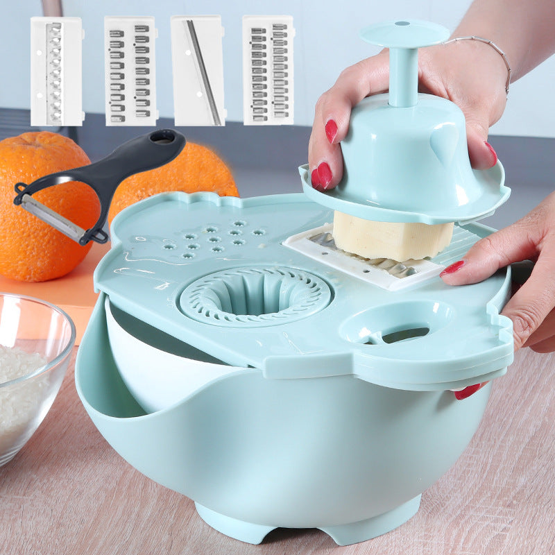 Vegetable Mandoline Cutter Fruit Slicer Multifunctional Potato Peeler