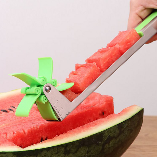 Watermelon Windmill Cutter Stainless Steel Cut Watermelon