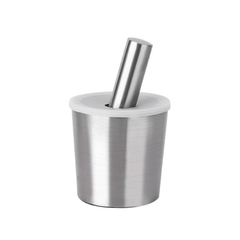 Kitchen 304 stainless steel garlic masher grinder