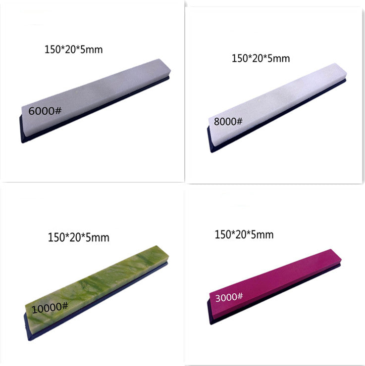 Fixed Angle Boron Carbide Whetstone Strip Set 8 Piece Set Of Sharpener