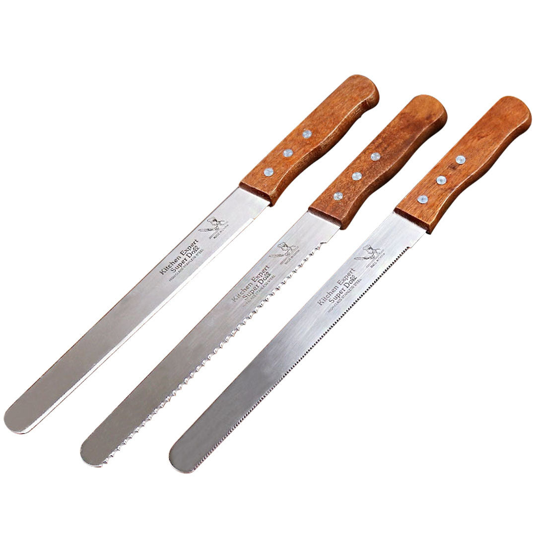 Layered Bread Cutter Toast Serrated Slicing Knife