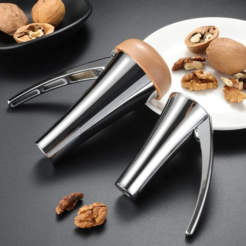 Zinc Alloy Pecan Nut Cracker Walnut Nutcracker Pine Cascanueces Sheller