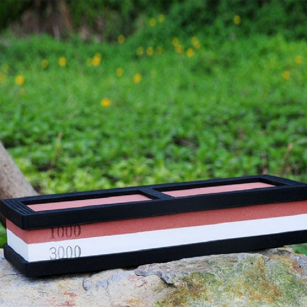 Double Sided White Corundum Sharpener Petroleum Stone